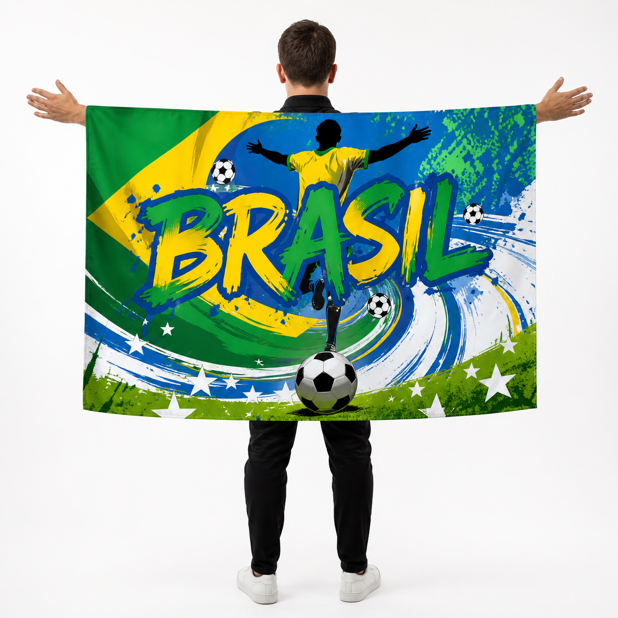 Bandeira Torcedor BRASIL