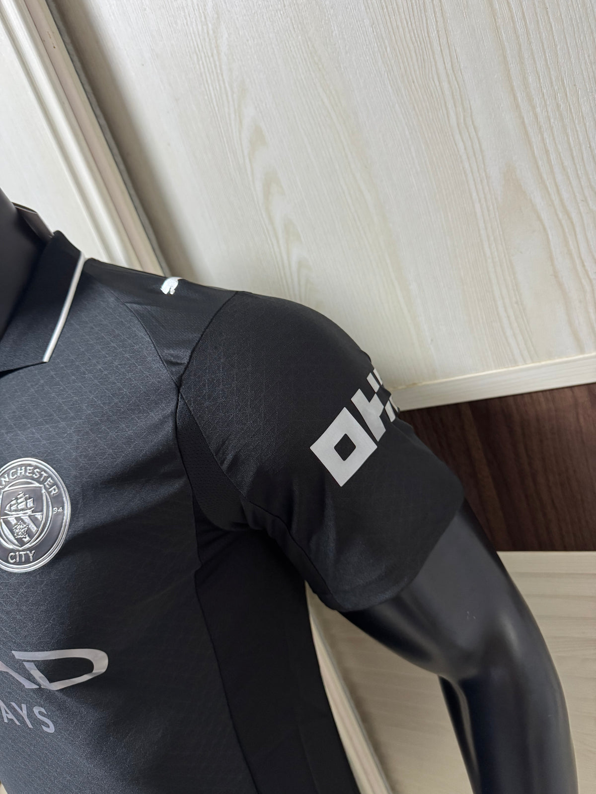 Camisa Manchester City Third Preta 2026/27 – Versão Jogador Premium