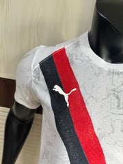 Camisa Manchester City White Stripe Edition