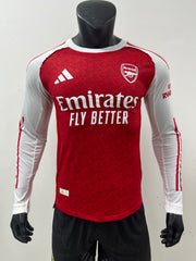 Camisa Arsenal Retrô Manga Longa Home 1992/93 - Versão Jogador