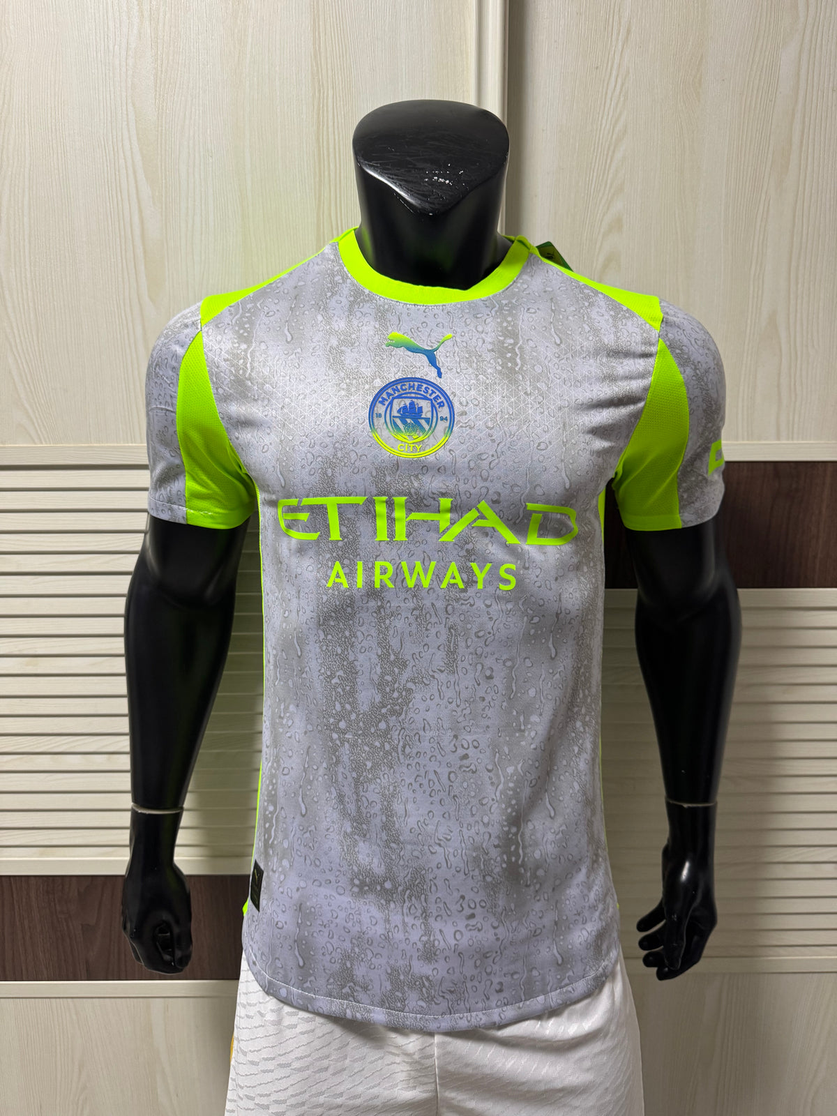 Camisa Manchester City Ice Neon 2026/27 – Versão Jogador Premium