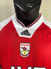 Camisa Arsenal Home Retrô JVC 1988/89 – Versão Premium