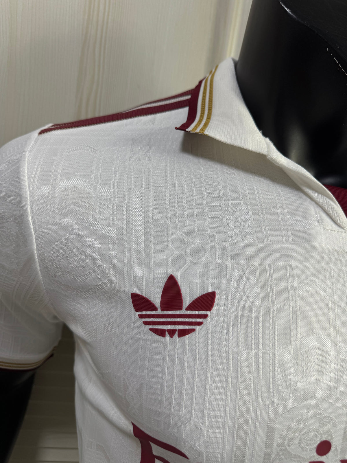 Camisa Arsenal Heritage White 2026/27 – Versão Jogador Premium