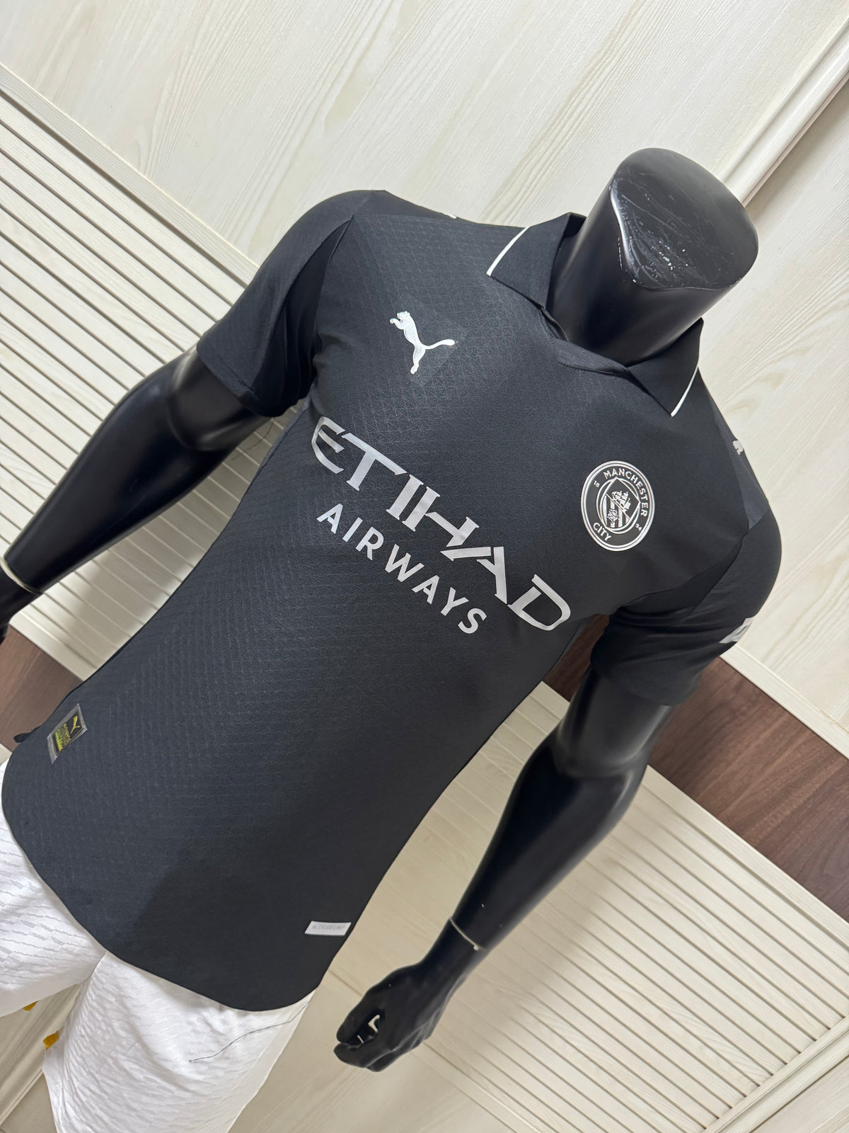 Camisa Manchester City Third Preta 2026/27 – Versão Jogador Premium