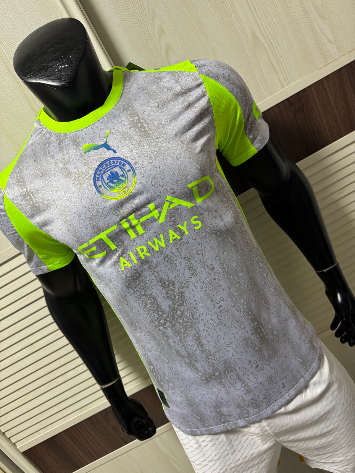 Camisa Manchester City Ice Neon 2026/27 – Versão Jogador Premium