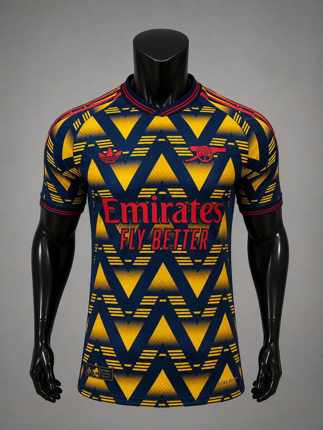 Camisa Arsenal Retro Geo 2026/27 – Versão Jogador Premium