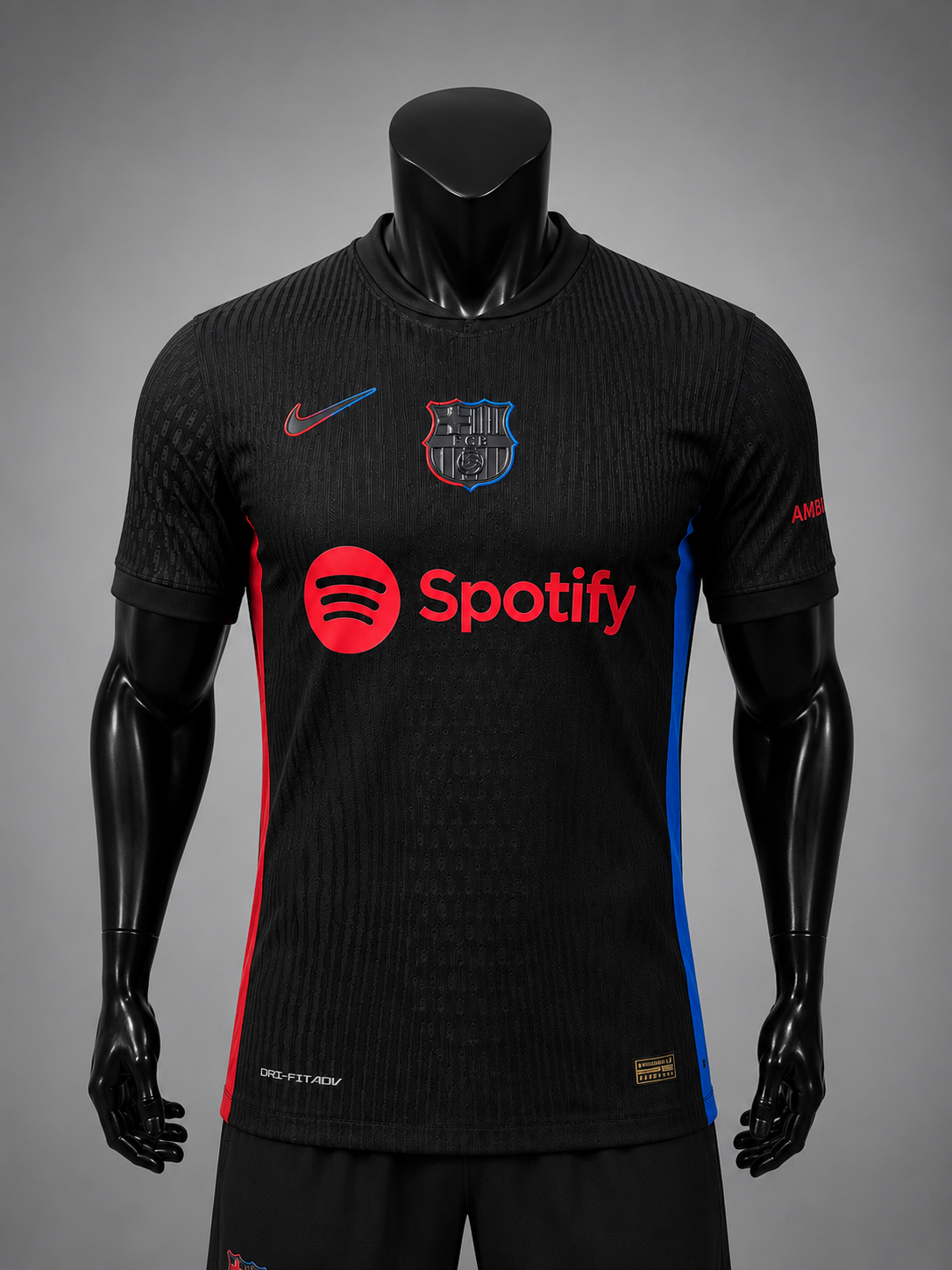 Camisa Barcelona Fourth Preta 2025/26 - Versão Jogador