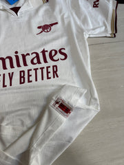 Camisa Arsenal Heritage White 2026/27 – Versão Jogador Premium