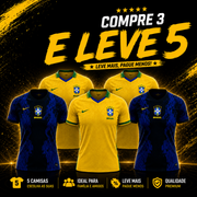 Combo Canarinho Supremo ⚪ | Compre 3 e Leve 5 / Mais Escolhido Pelas Familias