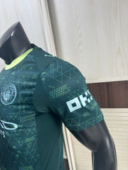 Camisa Manchester City Matrix Green 2026/27 – Versão Jogador Premium