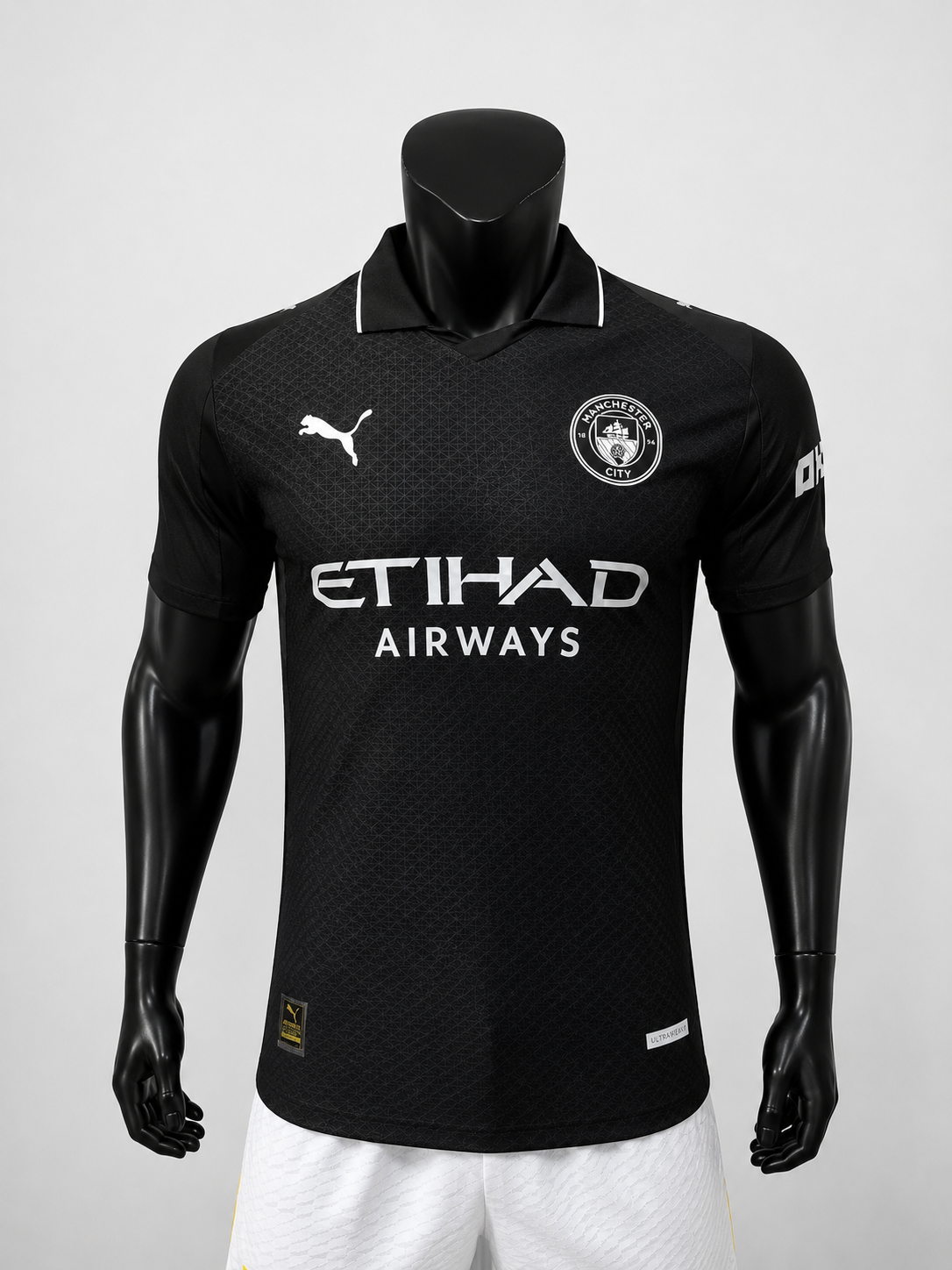 Camisa Manchester City Third Preta 2026/27 – Versão Jogador Premium