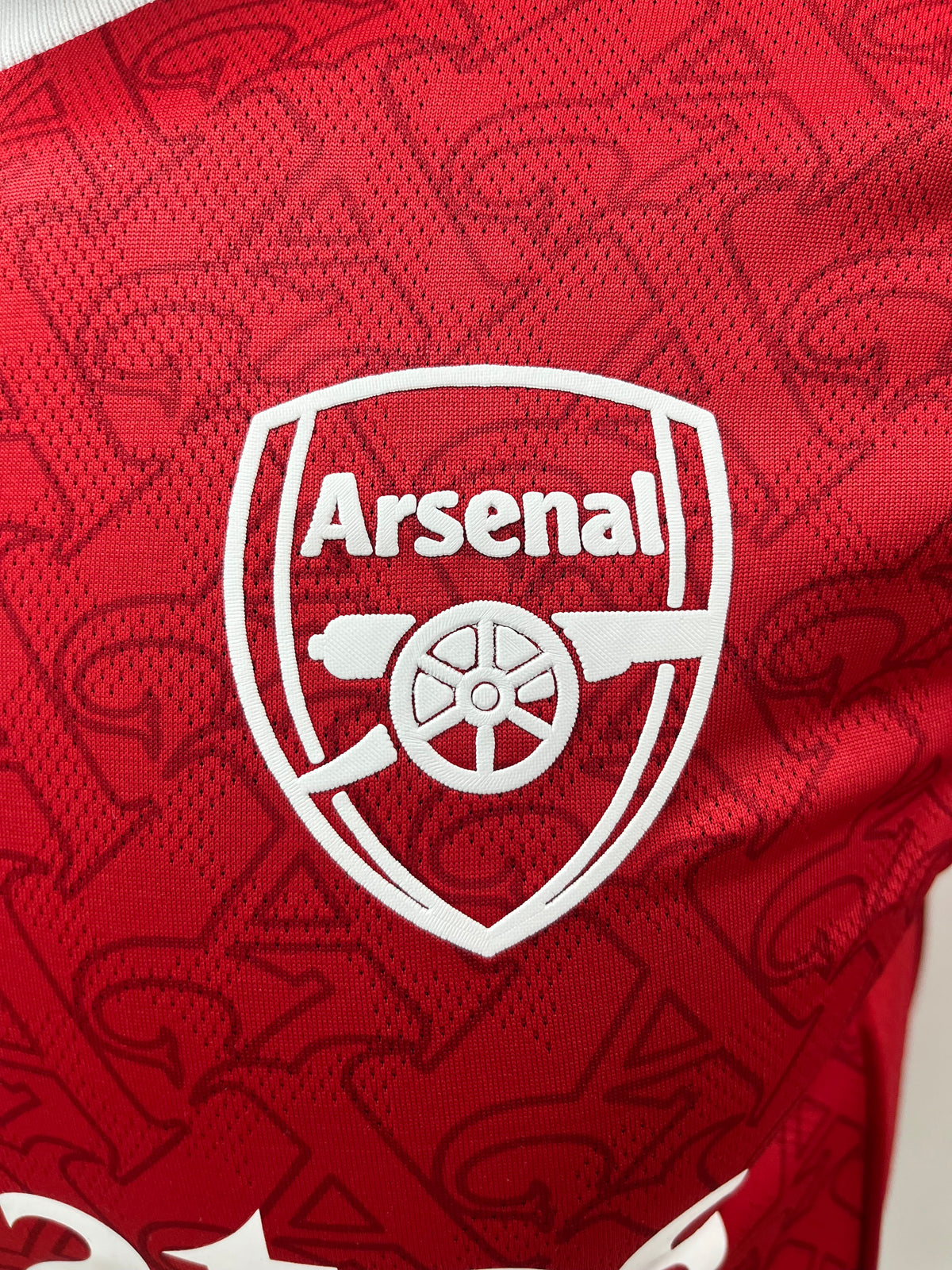 Camisa Arsenal Retrô Manga Longa Home 1992/93 - Versão Jogador