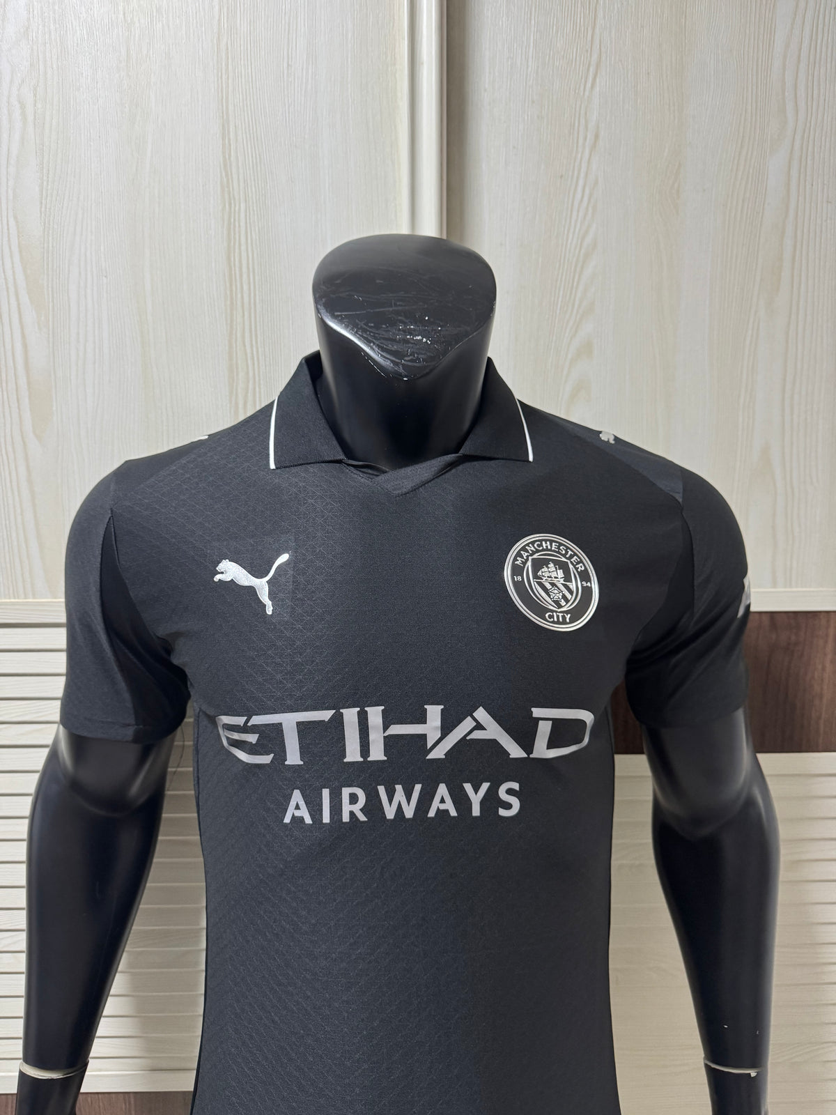 Camisa Manchester City Third Preta 2026/27 – Versão Jogador Premium