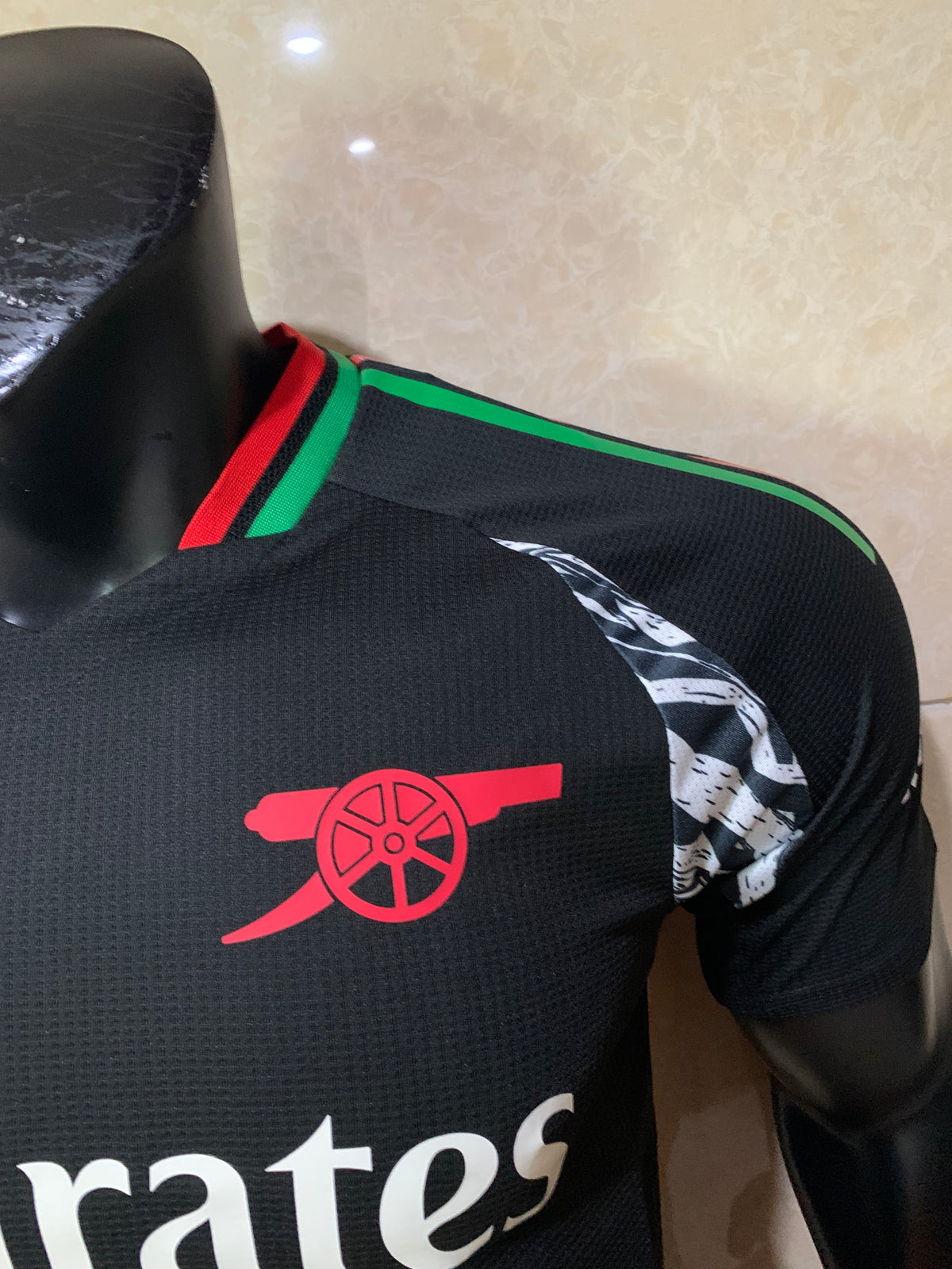 Camisa Arsenal Black Edition 2026/27 – Versão Jogador Premium