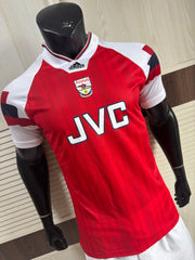 Camisa Arsenal Home Retrô JVC 1988/89 – Versão Premium